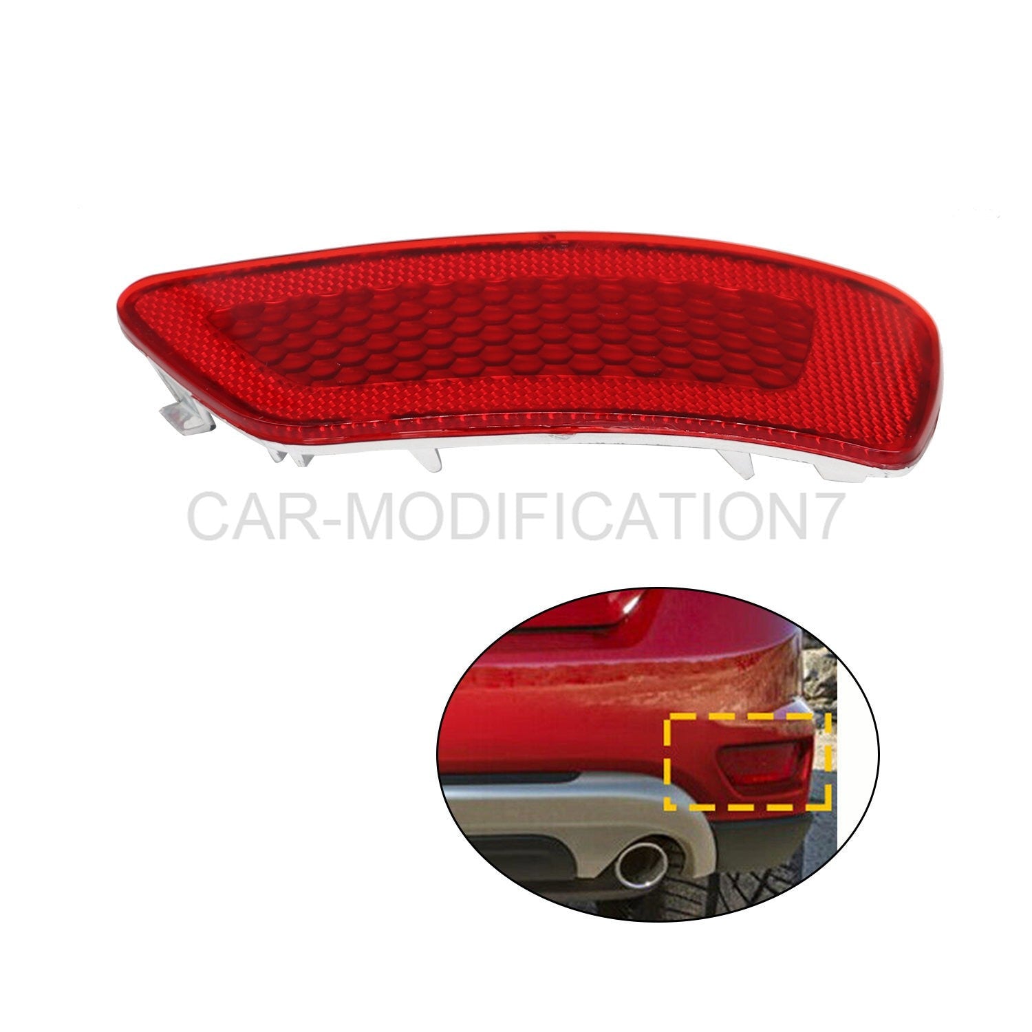 Rear Bumper Reflector Light RH Passenger Side for Jeep Compass Dodge Journey