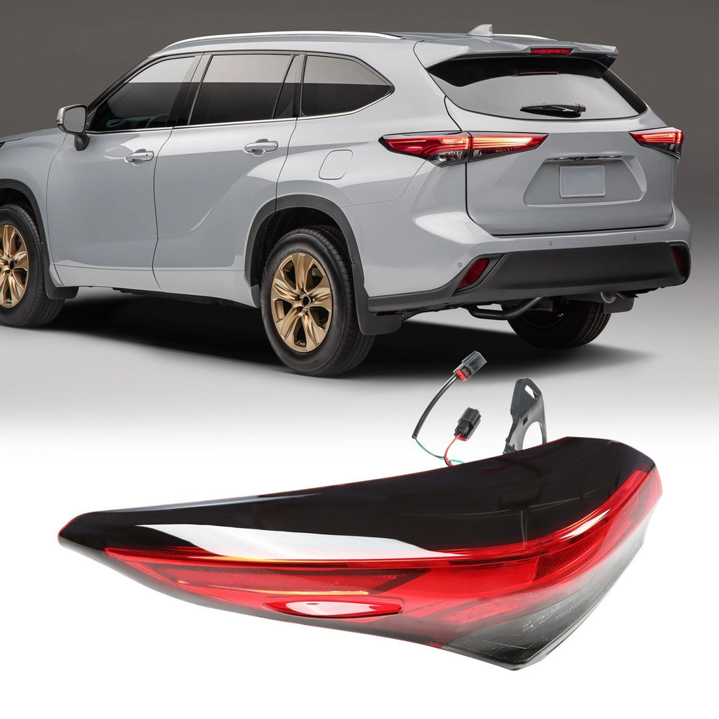 Rear Left Tail Light Brake Lamp for Toyota Highlander 2020-2022 Outer Driver