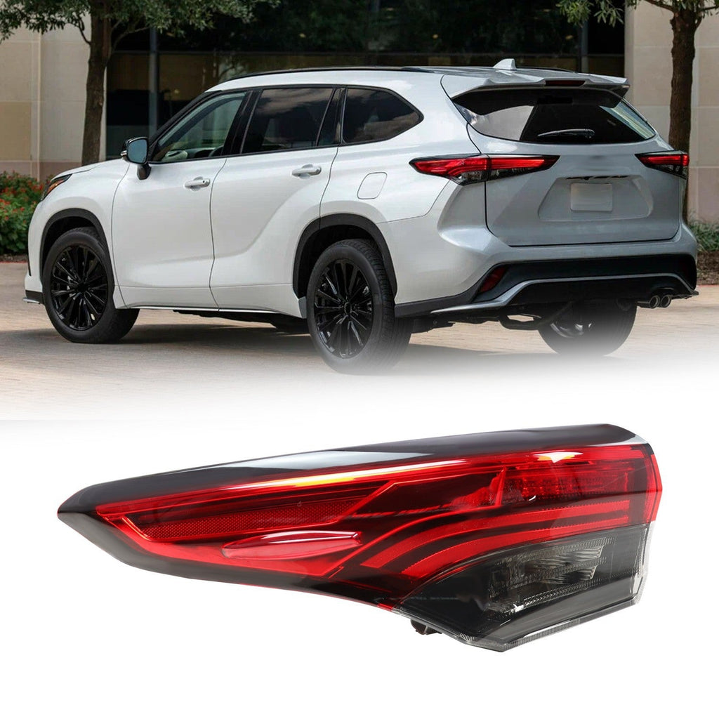 Rear Left Tail Light Brake Lamp for Toyota Highlander 2020-2022 Outer Driver