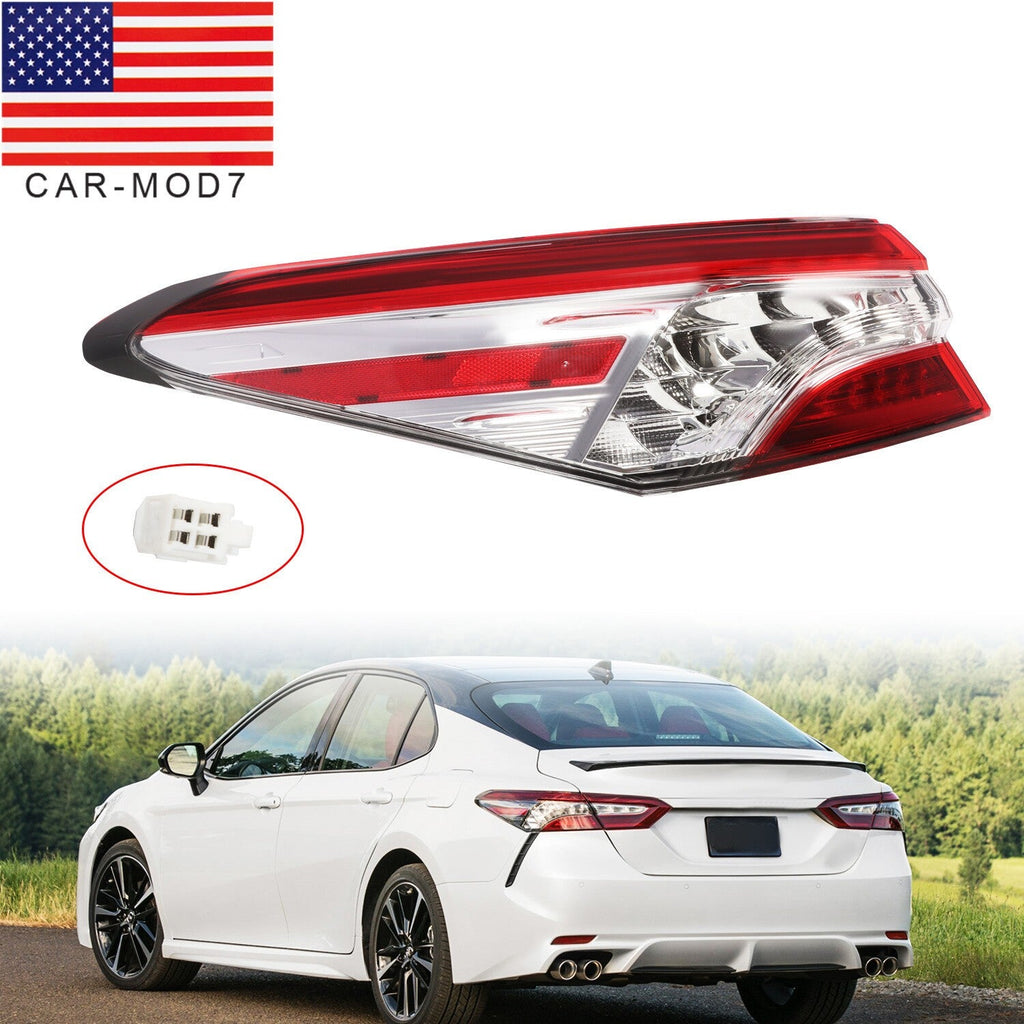 Toyota Camry 2018-2020 Rear Left LED Tail Light Outer Lamp Driver Side