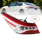 Toyota Camry 2018-2020 Rear Left LED Tail Light Outer Lamp Driver Side