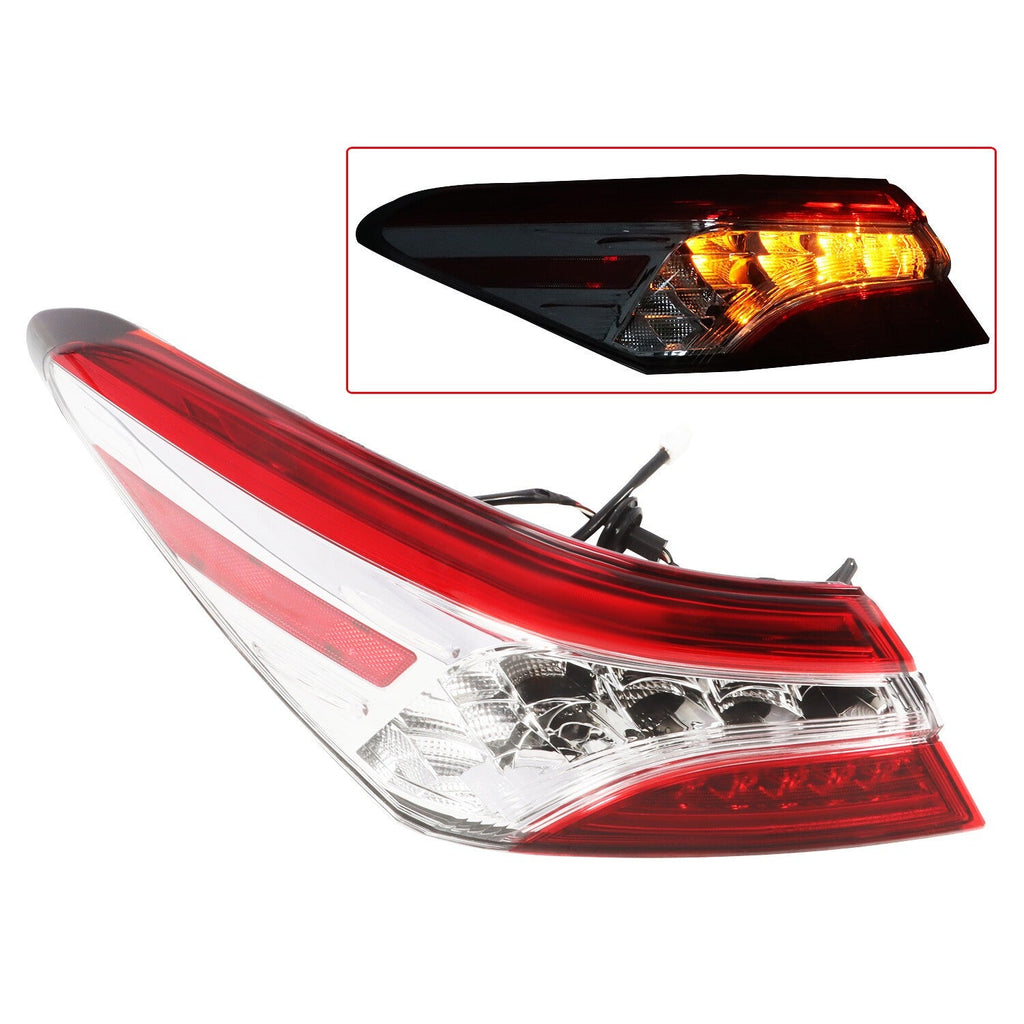 Toyota Camry 2018-2020 Rear Left LED Tail Light Outer Lamp Driver Side