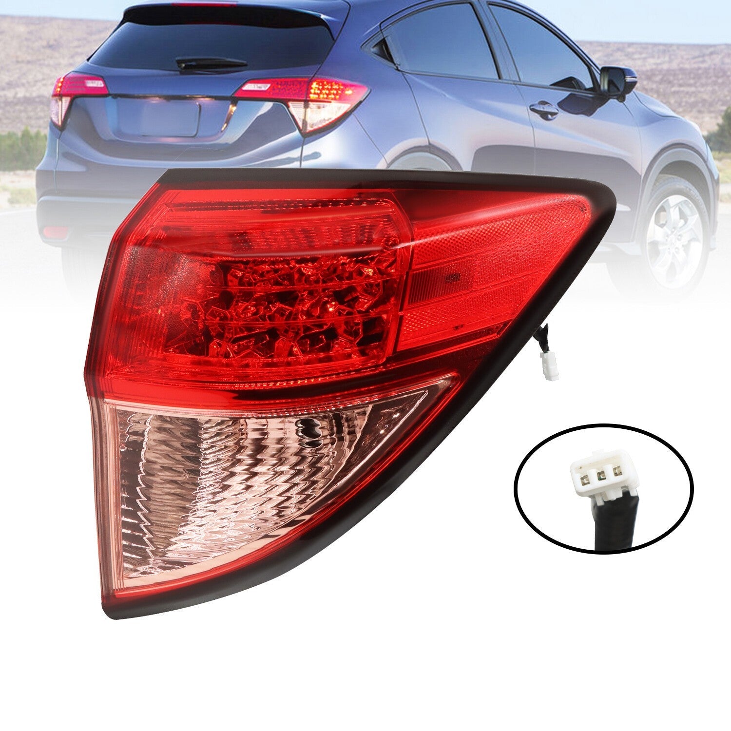 2016-2018 Honda HRV Rear Right Tail Light Brake Parking Lamp Replacement