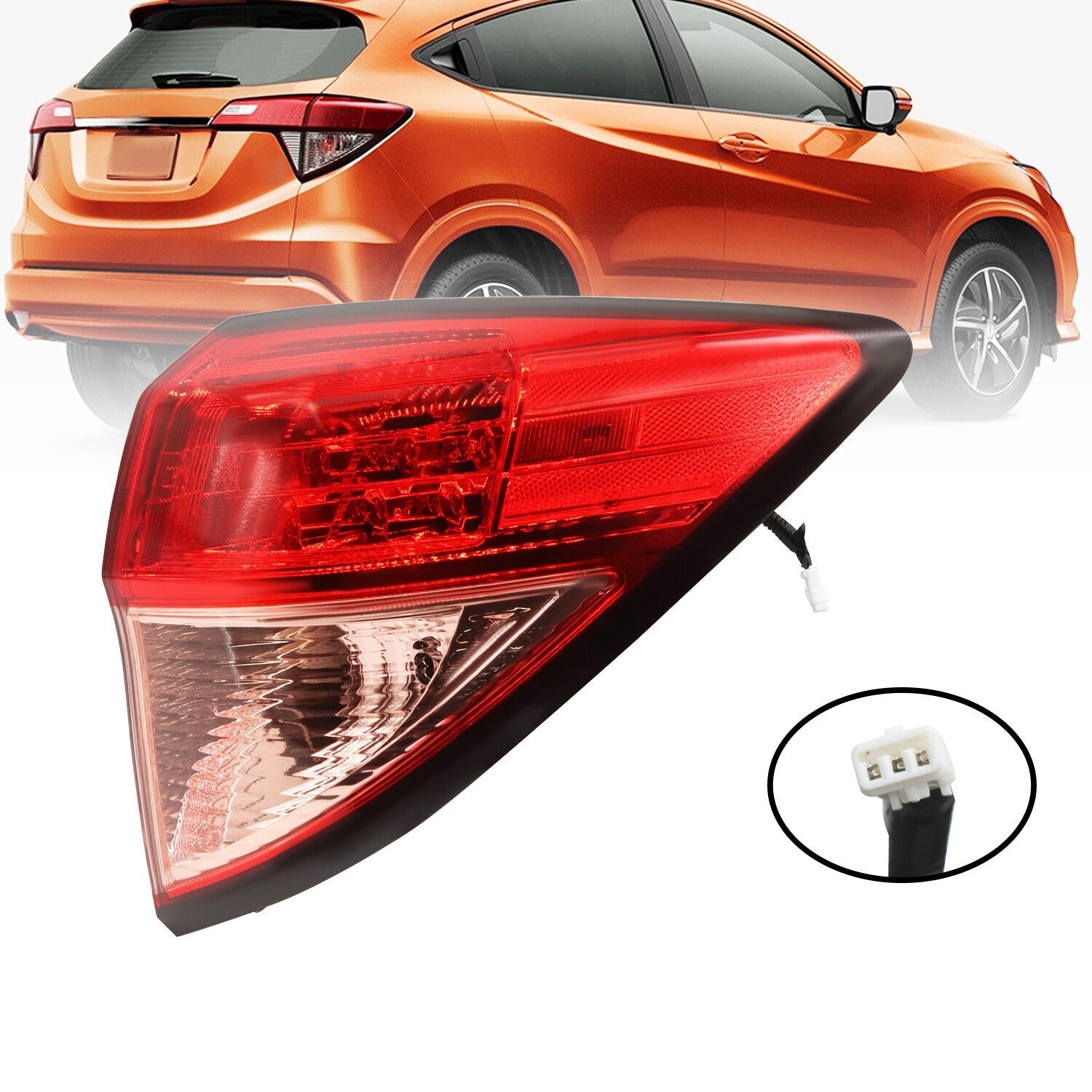 2016-2018 Honda HRV Rear Right Tail Light Brake Parking Lamp Replacement