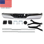 Chrome Rear Step Bumper Face Bars w/o Park Holes for Ram 2500 3500 2013-2018