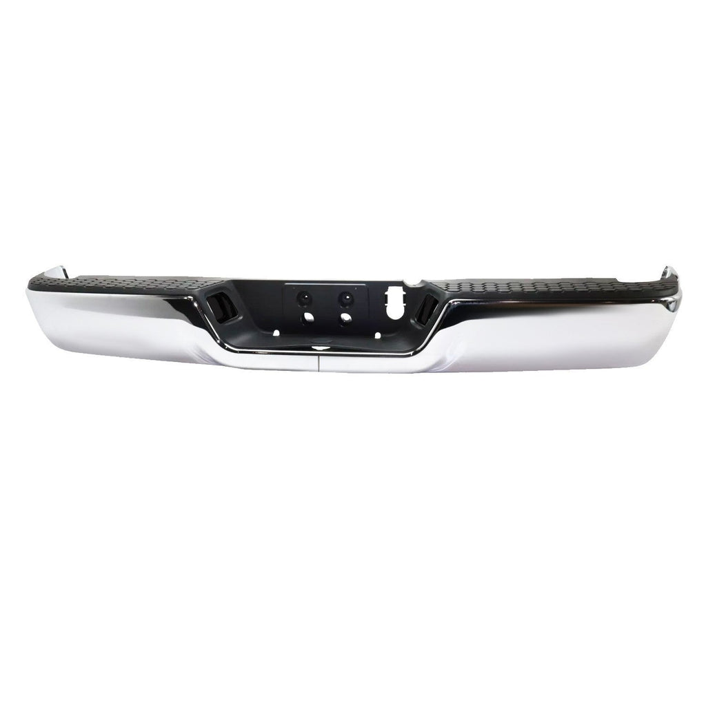 Chrome Rear Step Bumper Face Bars w/o Park Holes for Ram 2500 3500 2013-2018