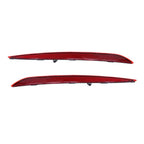 2020-22 Tesla Model Y Red Rear Bumper Reflector Marker Left & Right Pair