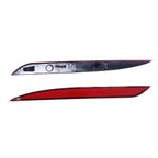 2020-22 Tesla Model Y Red Rear Bumper Reflector Marker Left & Right Pair