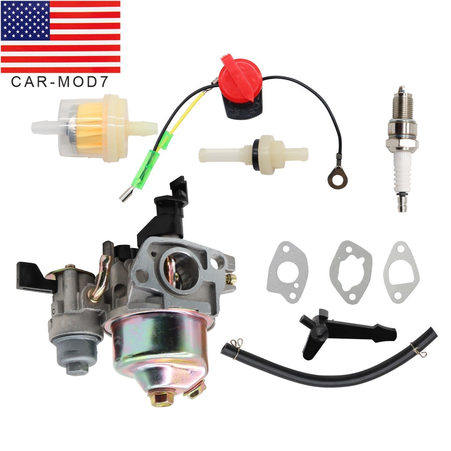 Carburetor for Kohler Series 3000 SH265 6.5 HP 196cc Engine Replacement