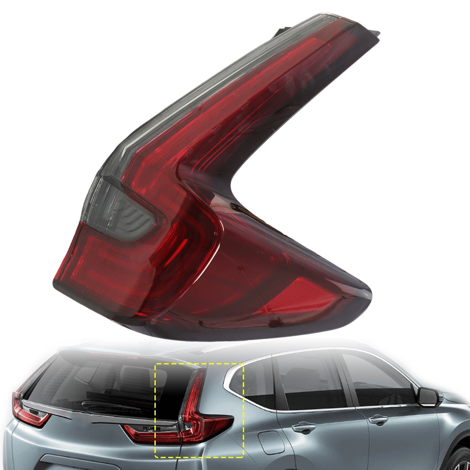 RH Passenger LED Tail Light Rear Lamp Assembly for 20-22 Honda CR-V CRV