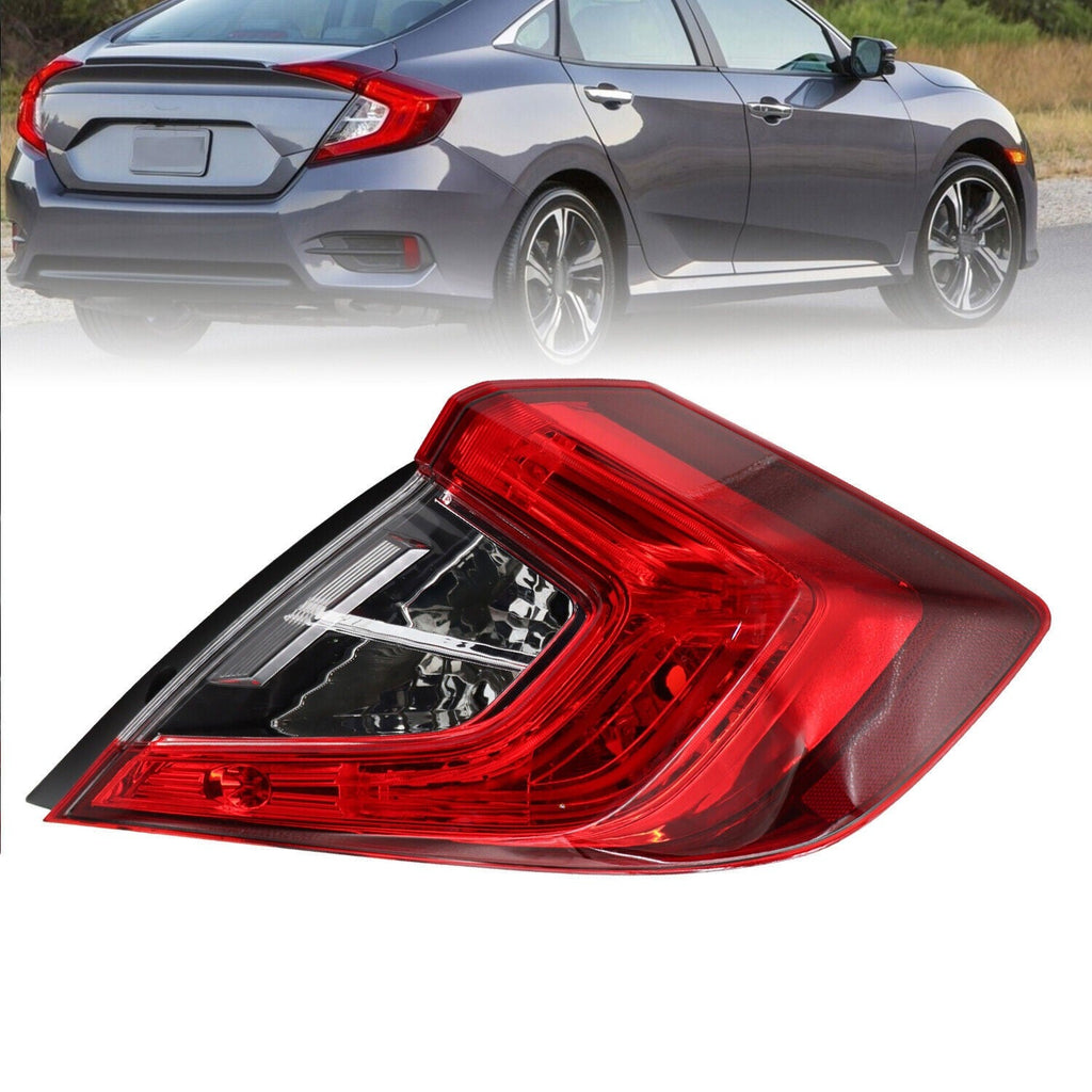 RH Rear Tail Light Passenger Side 2016-2021 Honda Civic Sedan