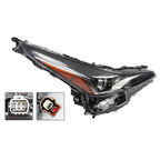 Right Headlight Assembly Passenger Side 2019-2022 Toyota Prius TO2502280