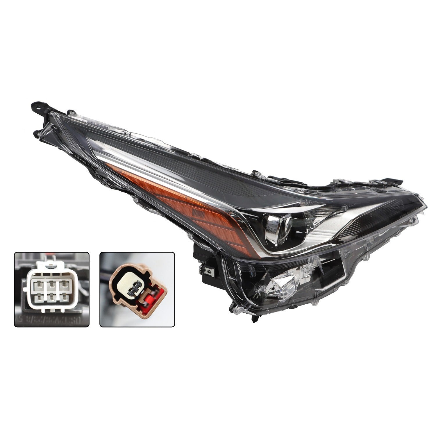 Right Headlight Assembly Passenger Side 2019-2022 Toyota Prius TO2502280