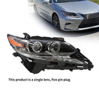 Right Passenger Headlight 2016-2018 Lexus ES350 ES300H Halogen Projector Lens