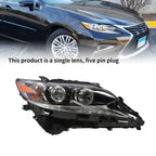 Right Passenger Headlight 2016-2018 Lexus ES350 ES300H Halogen Projector Lens