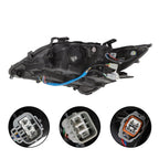 Right Passenger Headlight 2016-2018 Lexus ES350 ES300H Halogen Projector Lens