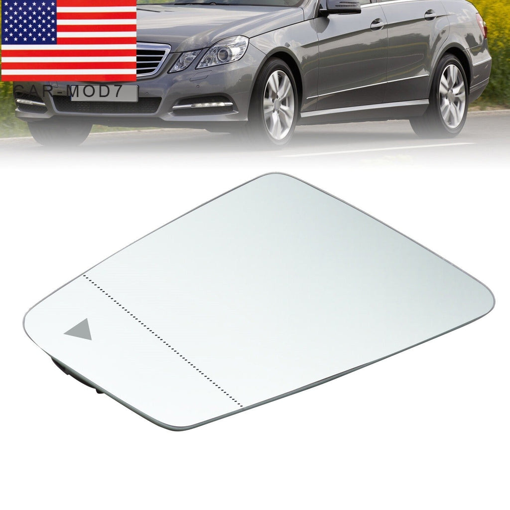 Right Passenger Side Mirror Glass Heated Blind Spot for Benz W176 W204 W212