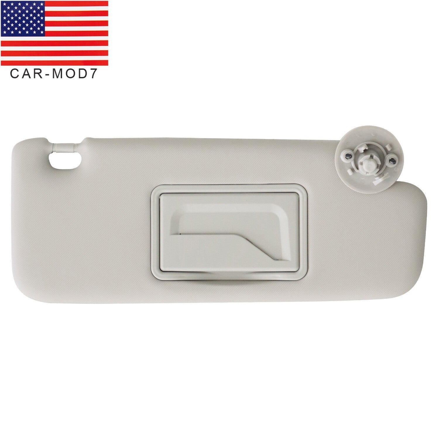 Right Passenger RH Sun Visor Gray for Chevrolet Sonic 2012-22 & Spark 2011-22