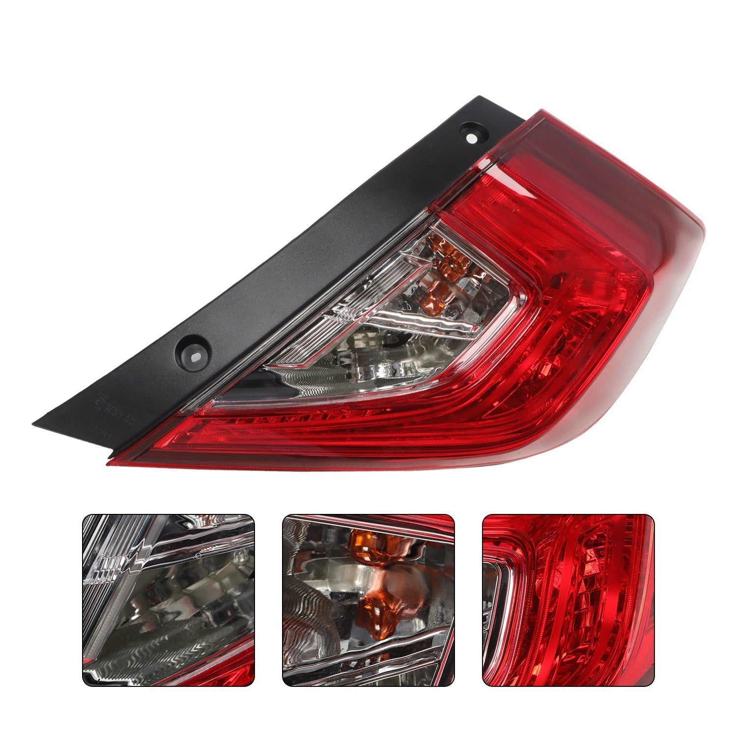 Right Rear Tail Light Lamp Passenger Side for 2016-2021 Honda Civic Sedan