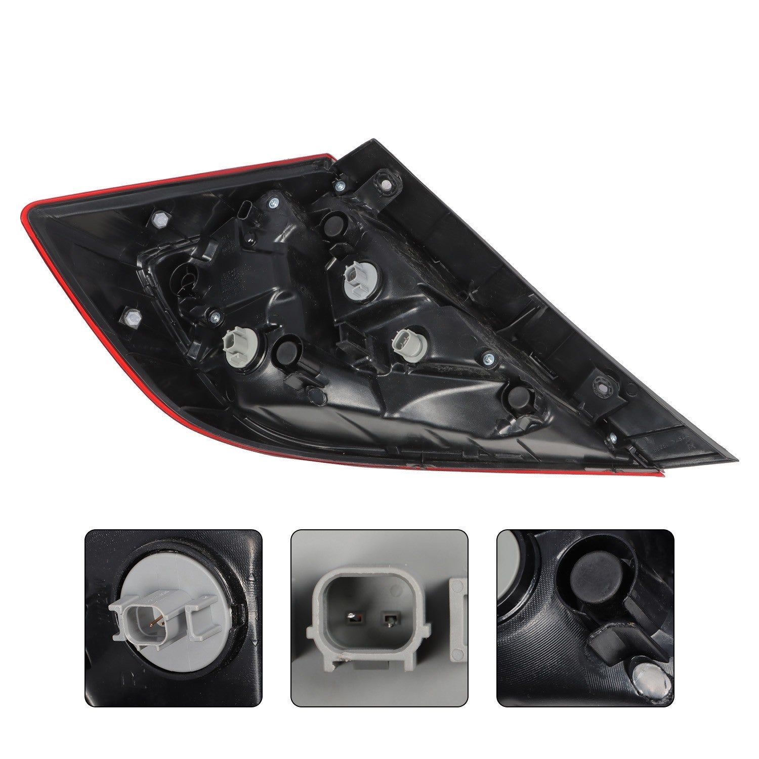 Right Rear Tail Light Lamp Passenger Side for 2016-2021 Honda Civic Sedan