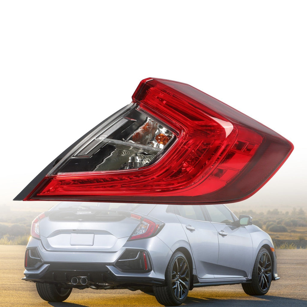 Right Rear Tail Light Lamp Passenger Side for 2016-2021 Honda Civic Sedan
