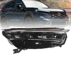 2023-2024 Honda CRV Right LED Headlight with Electroplated Trim Headlamp
