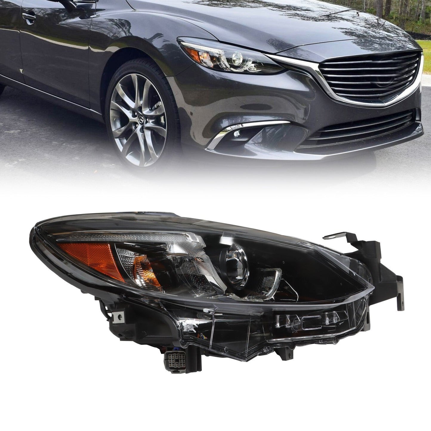 Right Side LED Headlight w/ AFS for 2016-2017 Mazda 6 GMN3-51-031D