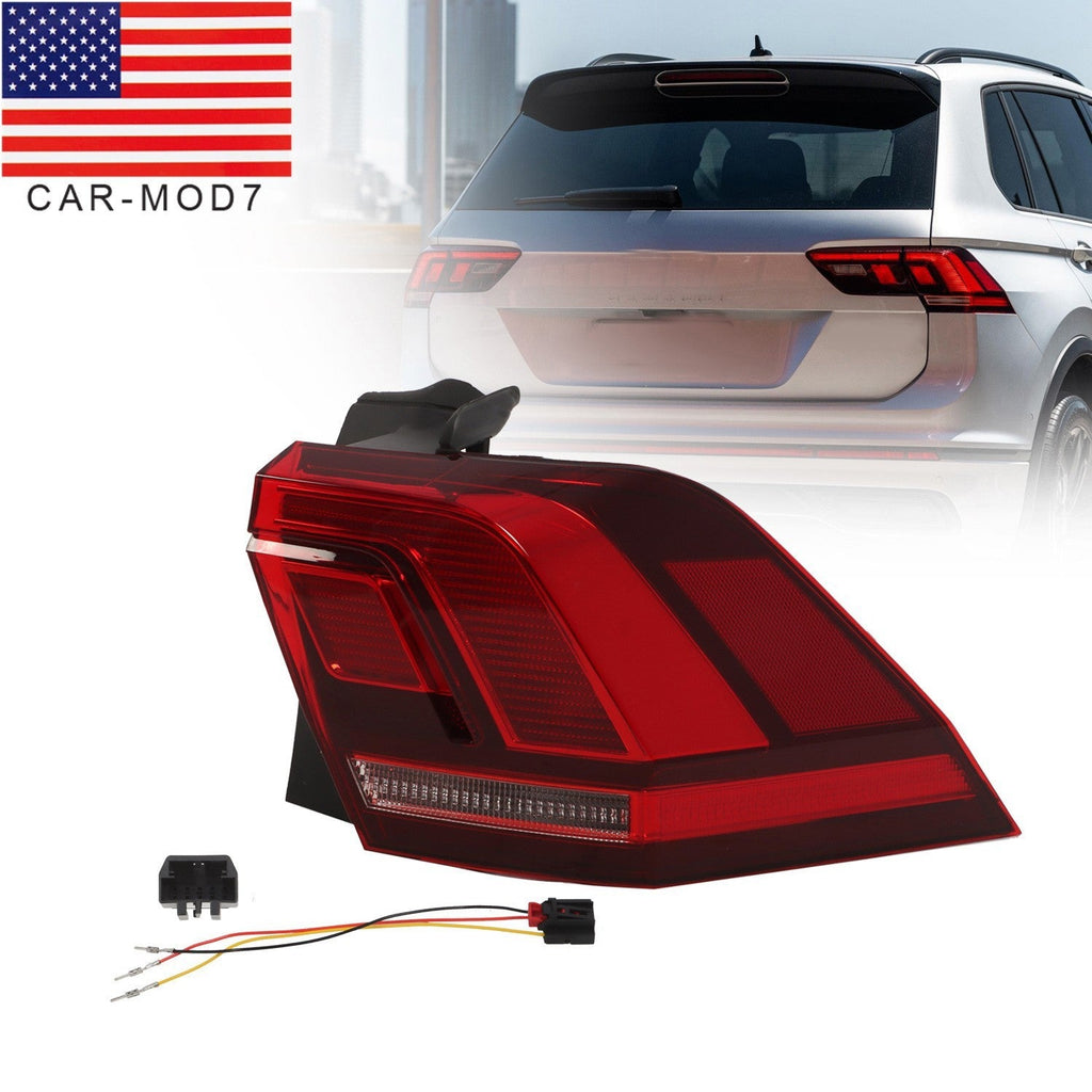Right Tail Light Outer Rear Brake Lamp for Volkswagen Tiguan 2018-2023