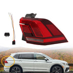 Right Tail Light Outer Rear Brake Lamp for Volkswagen Tiguan 2018-2023