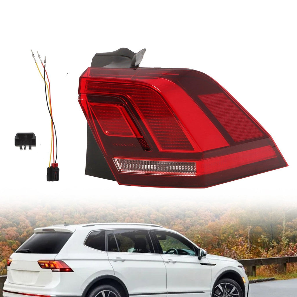 Right Tail Light Outer Rear Brake Lamp for Volkswagen Tiguan 2018-2023