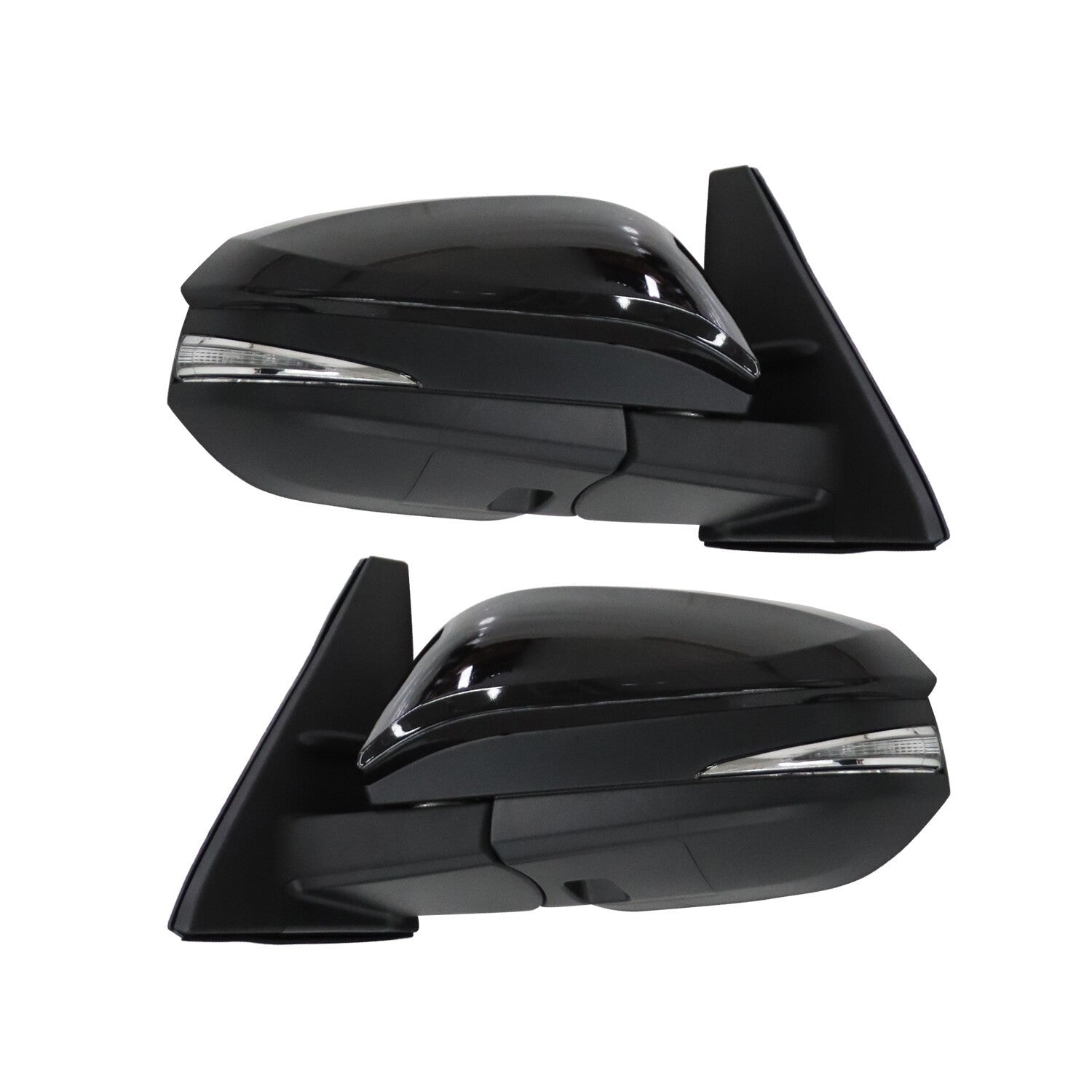 Set of 2 Heated Power Mirrors Paint-to-Match for 2014-2018 Toyota 4Runner