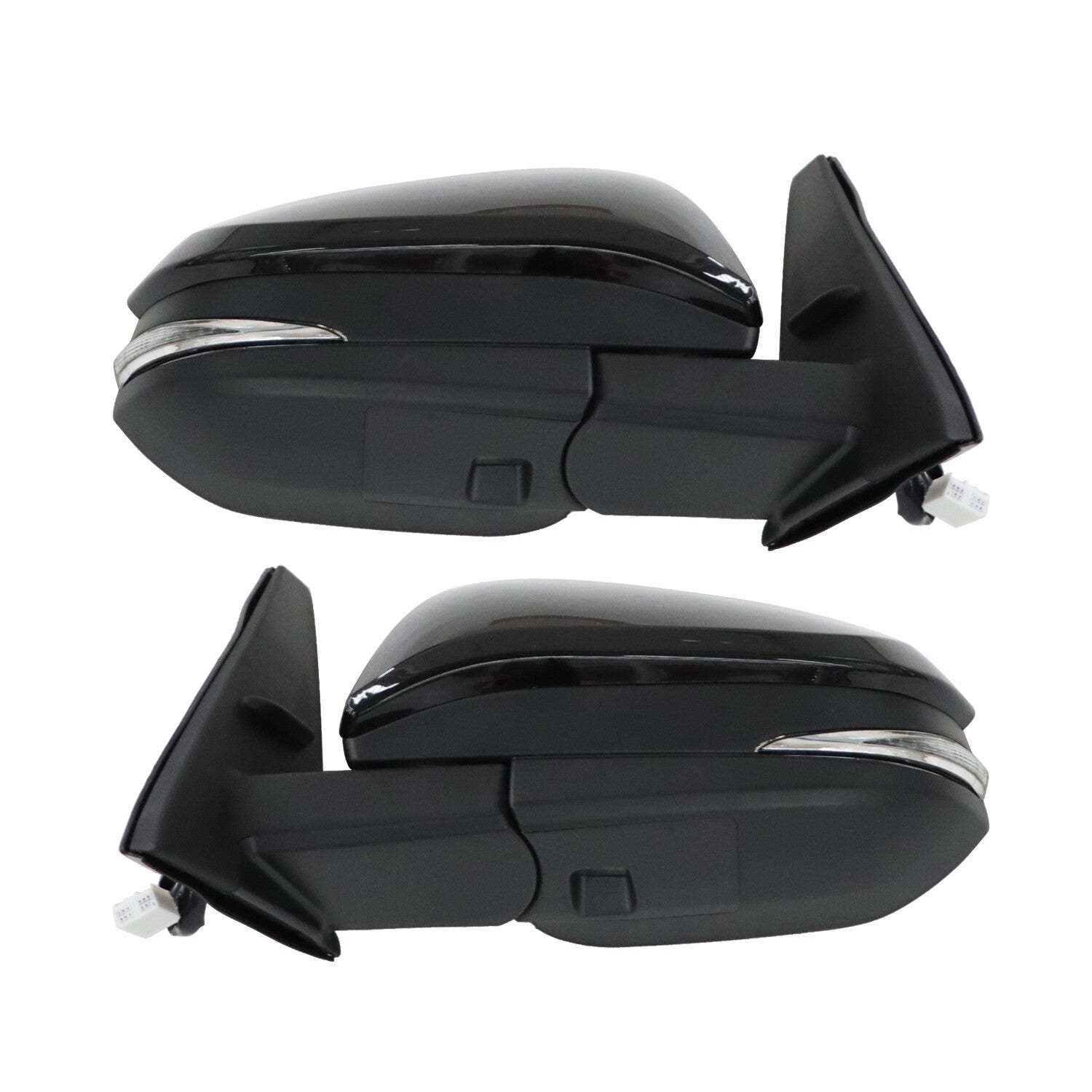 Set of 2 Heated Power Mirrors Paint-to-Match for 2014-2018 Toyota 4Runner
