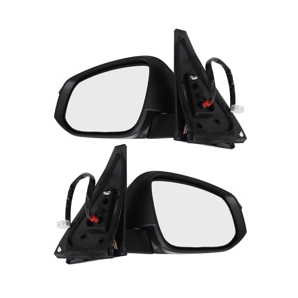 Set of 2 Heated Power Mirrors Paint-to-Match for 2014-2018 Toyota 4Runner
