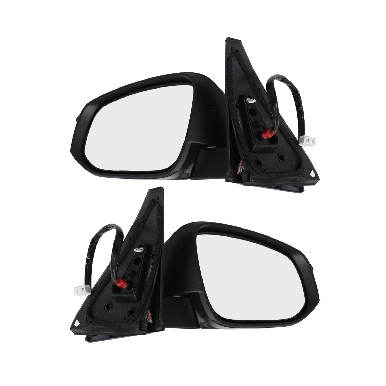 Set of 2 Heated Power Mirrors Paint-to-Match for 2014-2018 Toyota 4Runner