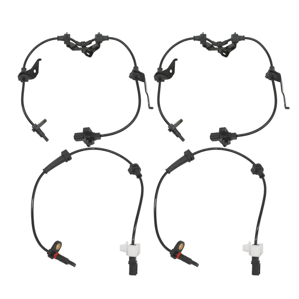 Set of 4 ABS Wheel Speed Sensors for Honda Accord 08-12 & Acura TSX 09-14