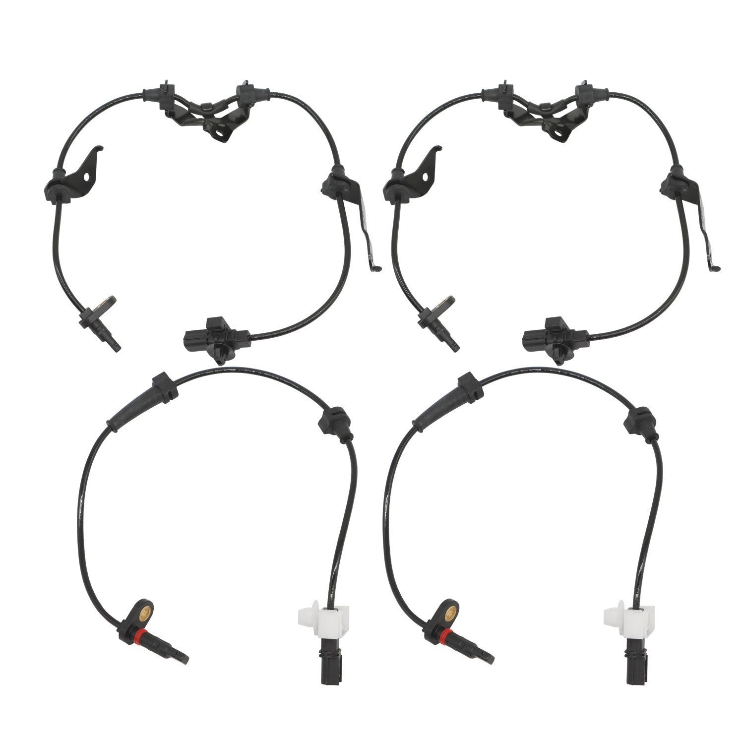 Set of 4 ABS Wheel Speed Sensors for Honda Accord 08-12 & Acura TSX 09-14