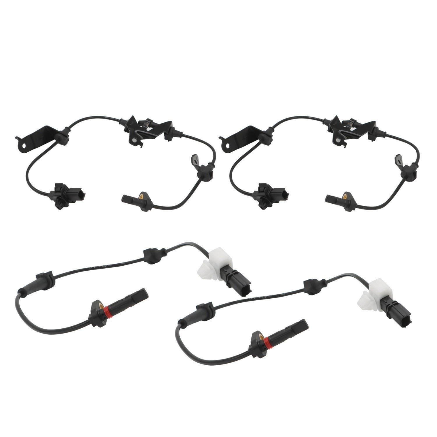 Set of 4 ABS Wheel Speed Sensors for Honda Accord 08-12 & Acura TSX 09-14
