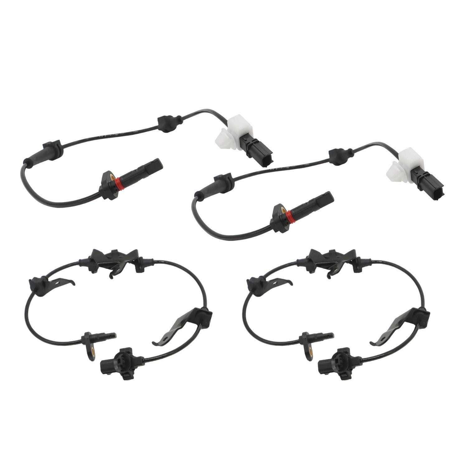Set of 4 ABS Wheel Speed Sensors for Honda Accord 08-12 & Acura TSX 09-14