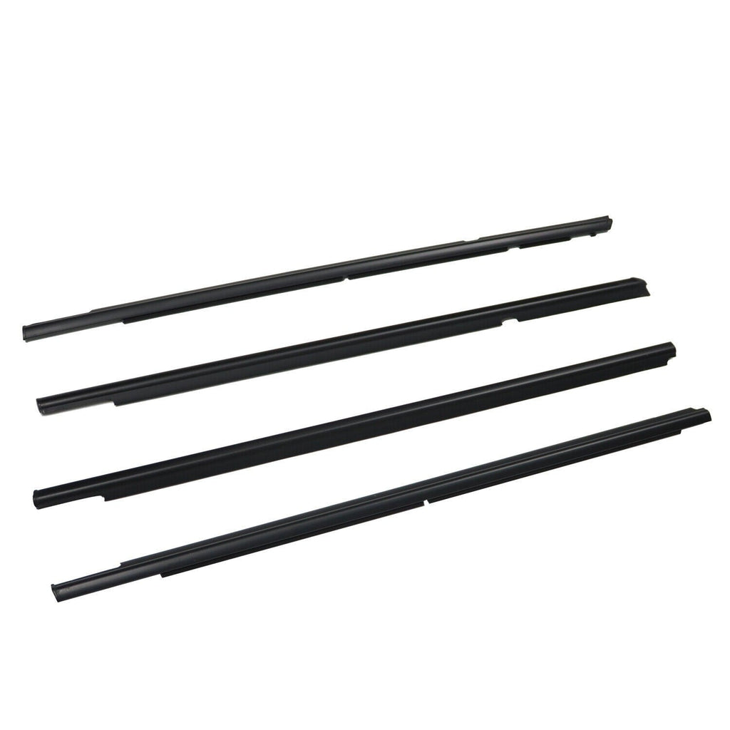 Set of 4 Door Belt Moldings for Mitsubishi Lancer 2008-2017 Window Belt Line