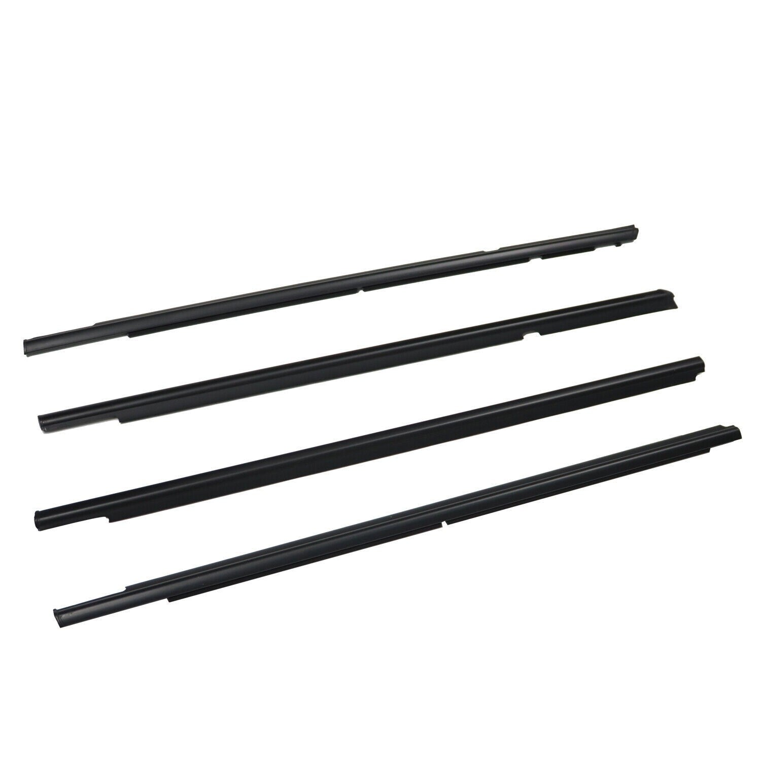 Set of 4 Door Belt Moldings for Mitsubishi Lancer 2008-2017 Window Belt Line