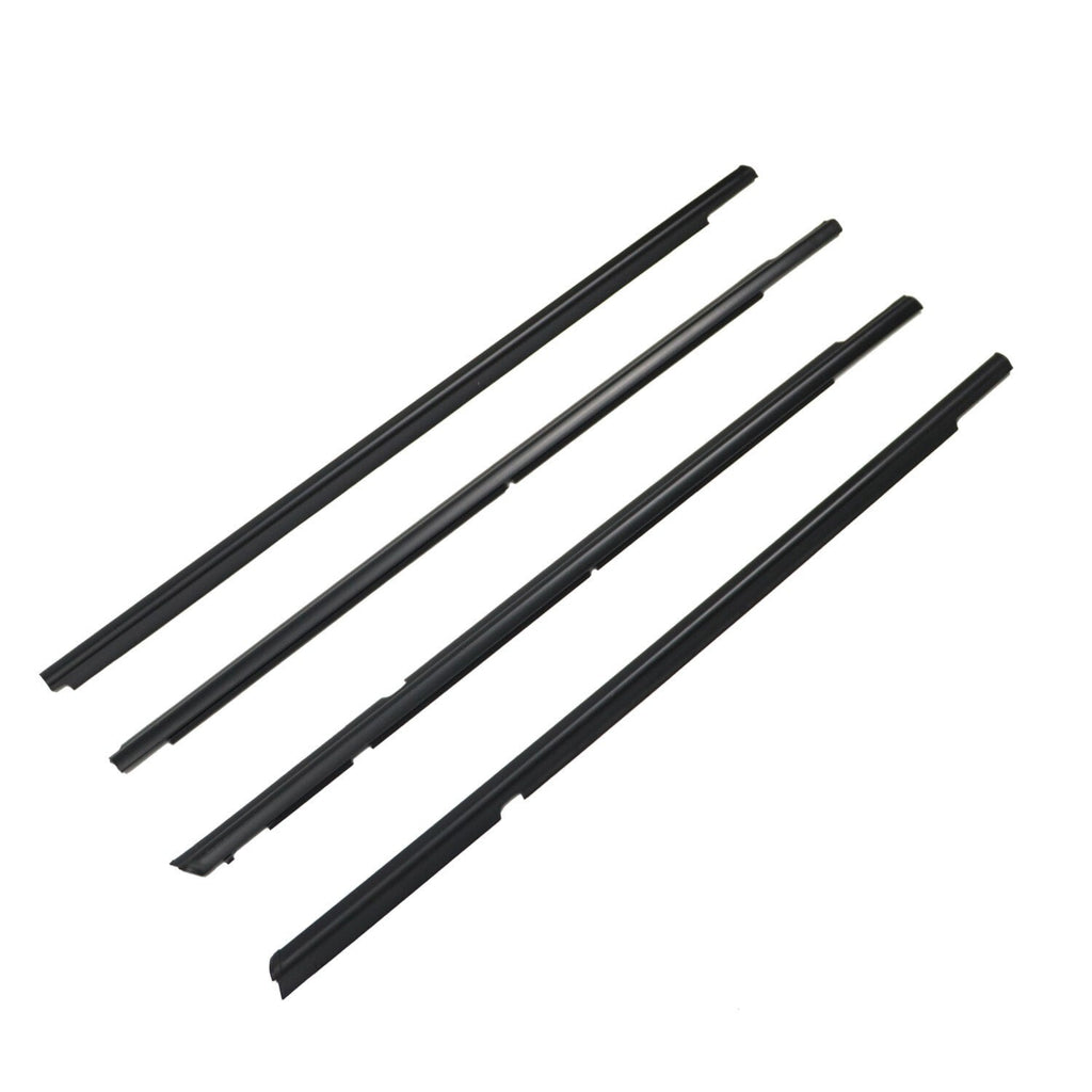 Set of 4 Door Belt Moldings for Mitsubishi Lancer 2008-2017 Window Belt Line