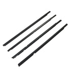 Set of 4 Door Belt Moldings for Mitsubishi Lancer 2008-2017 Window Belt Line