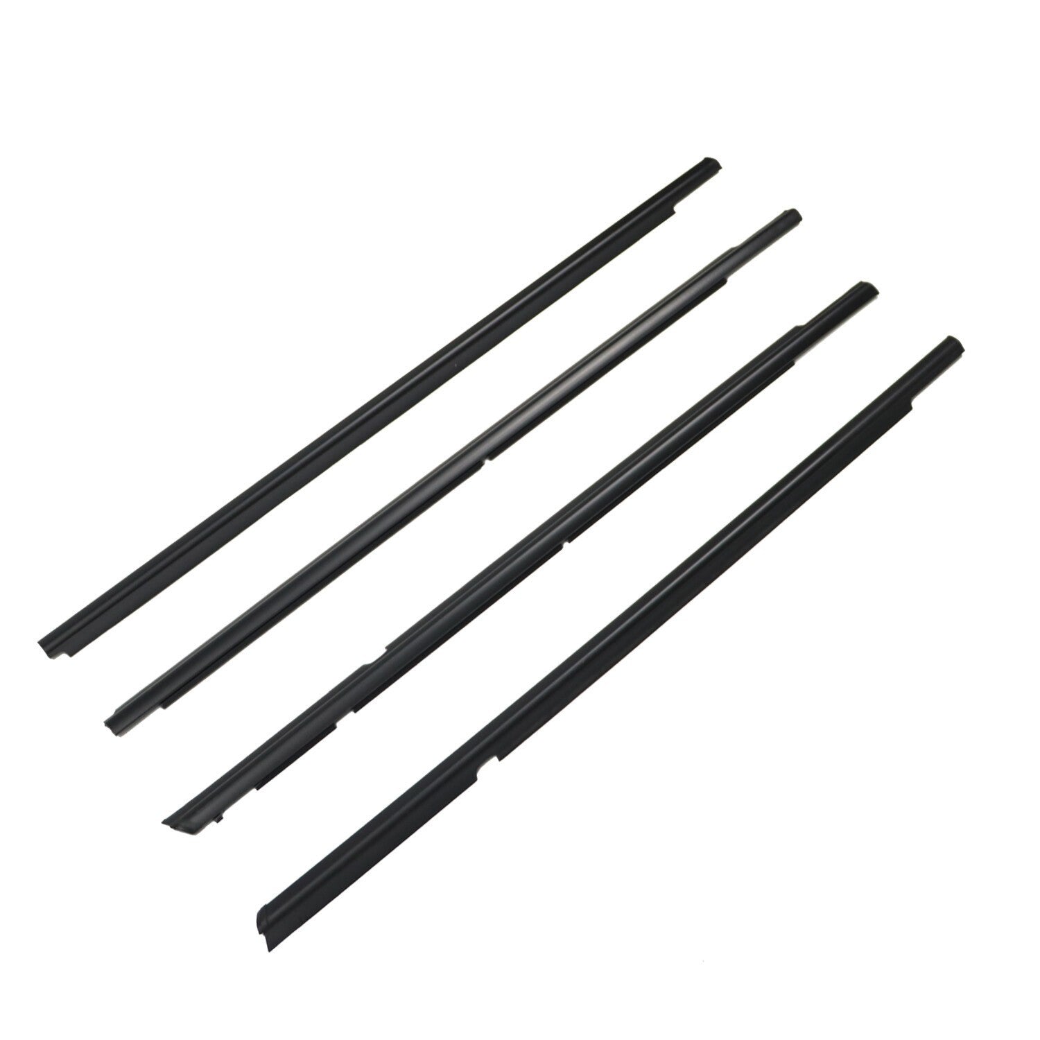 Set of 4 Door Belt Moldings for Mitsubishi Lancer 2008-2017 Window Belt Line