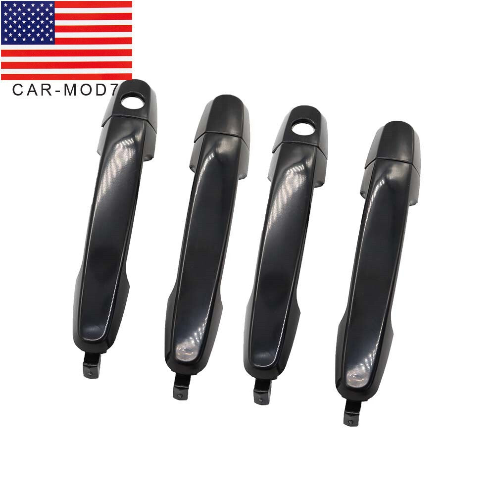 Set of 4 Exterior Door Handles Front & Rear for 03-08 Toyota Corolla Matrix