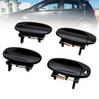 Set of 4 Exterior Door Handles Front & Rear Left Right for Chevy Aveo Aveo5 New