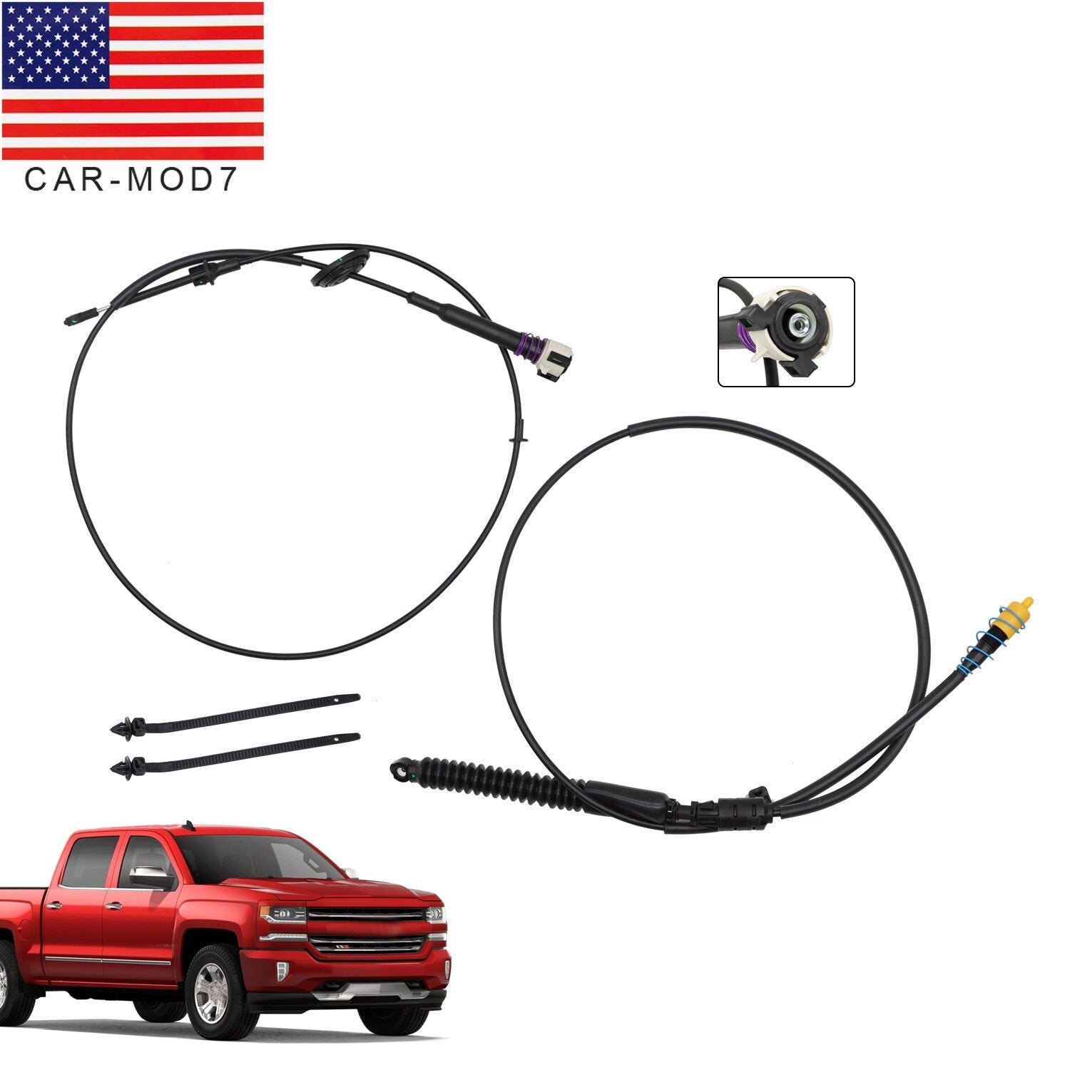 Shift Cable 12477640 for Chevy Silverado 1500 GMC Truck Replacement Part