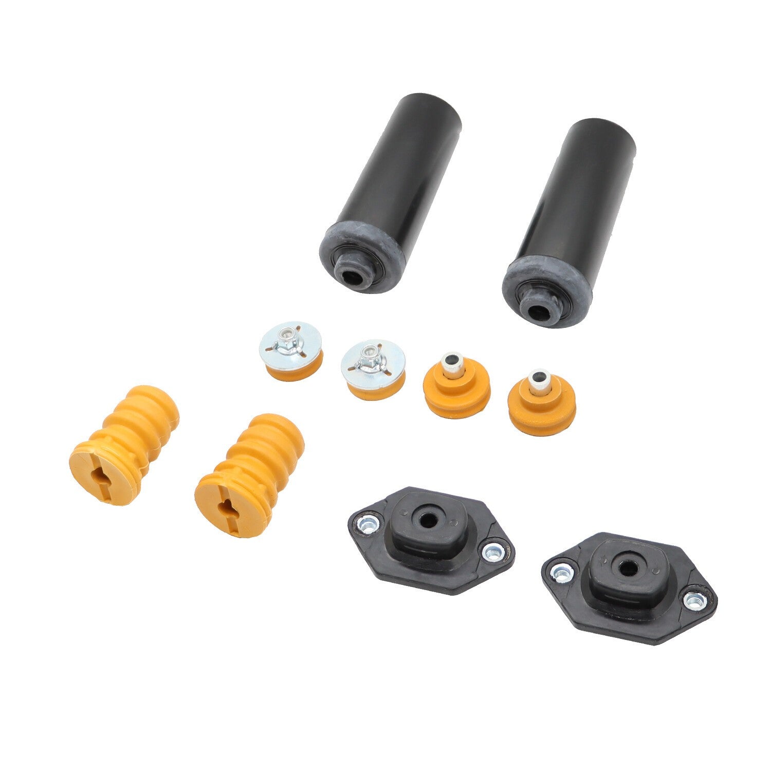 BMW E90 E92 Rear Shock Mounts Grommets Bump Stops Kit Upper Lower 2006-13