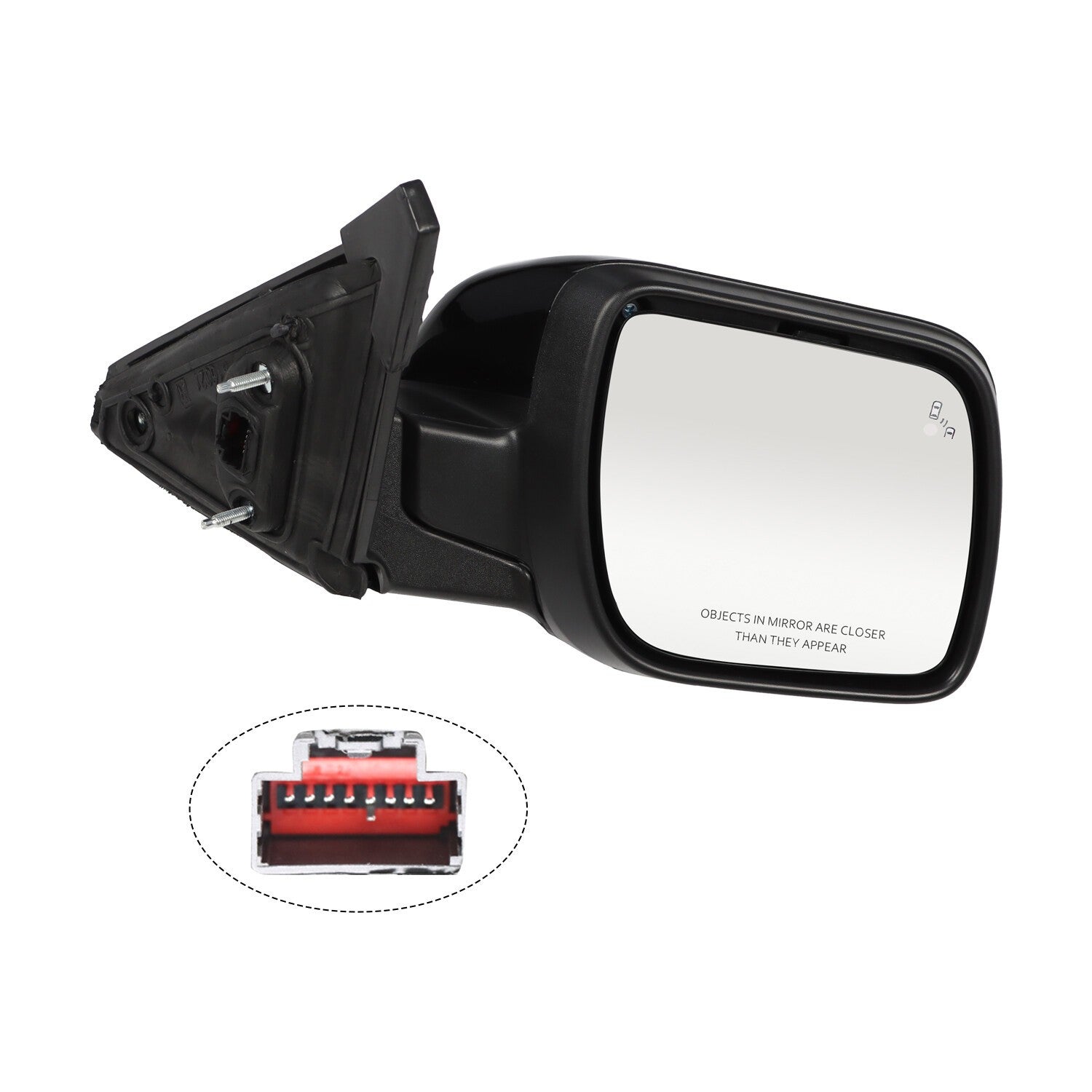 Ford Explorer 2016-19 Passenger Side Mirror with Blind Spot & Puddle Lamp RH