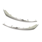 Silver Front Bumper Grille Lower Molding Trims for 2021-2024 Toyota Camry SE XSE