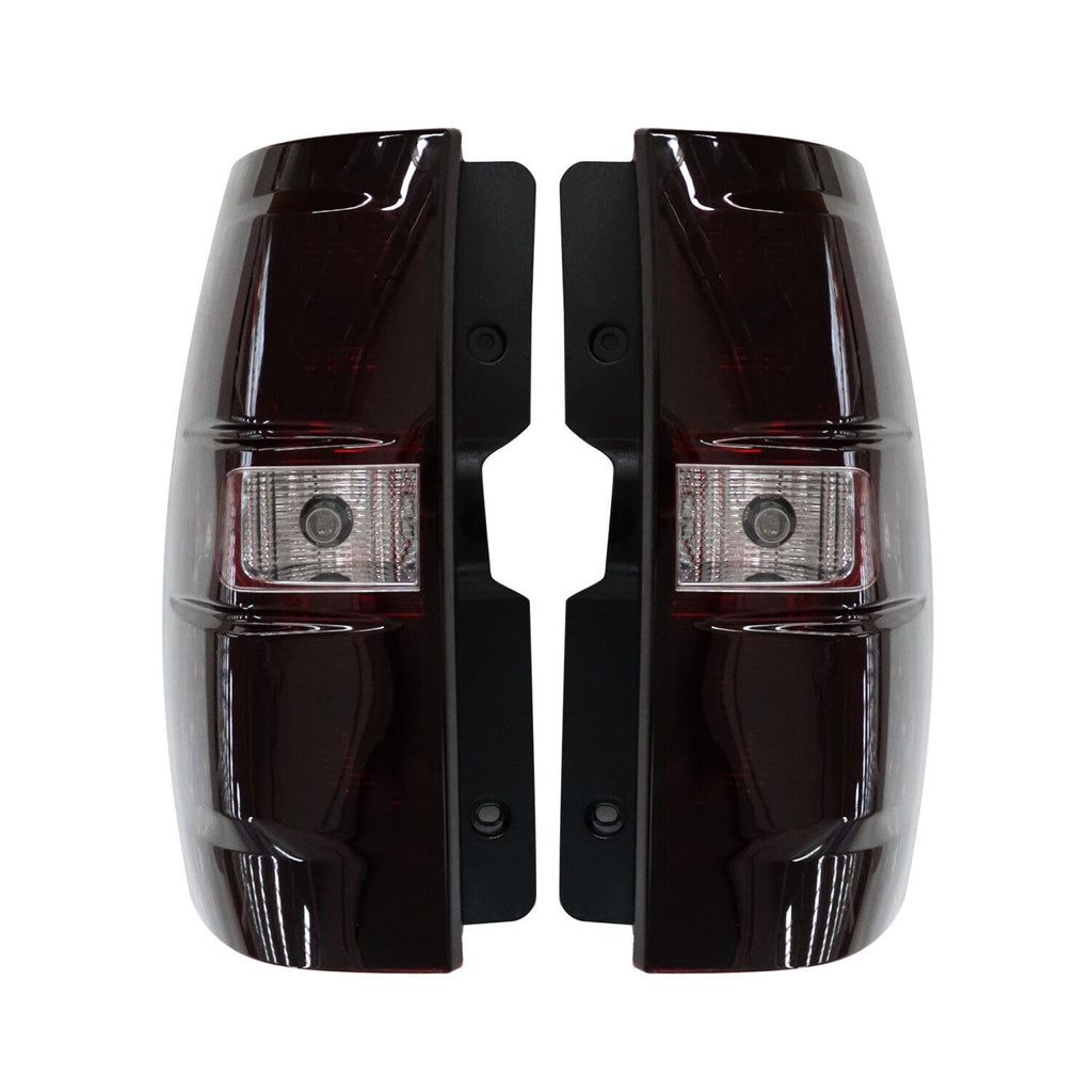 2007-2014 Chevy Suburban Tahoe Smoke Tail Lights Left & Right Brake Lamps